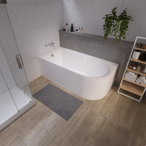 Ванна акриловая Grossman Cristal GR-2201L (150x75x56)